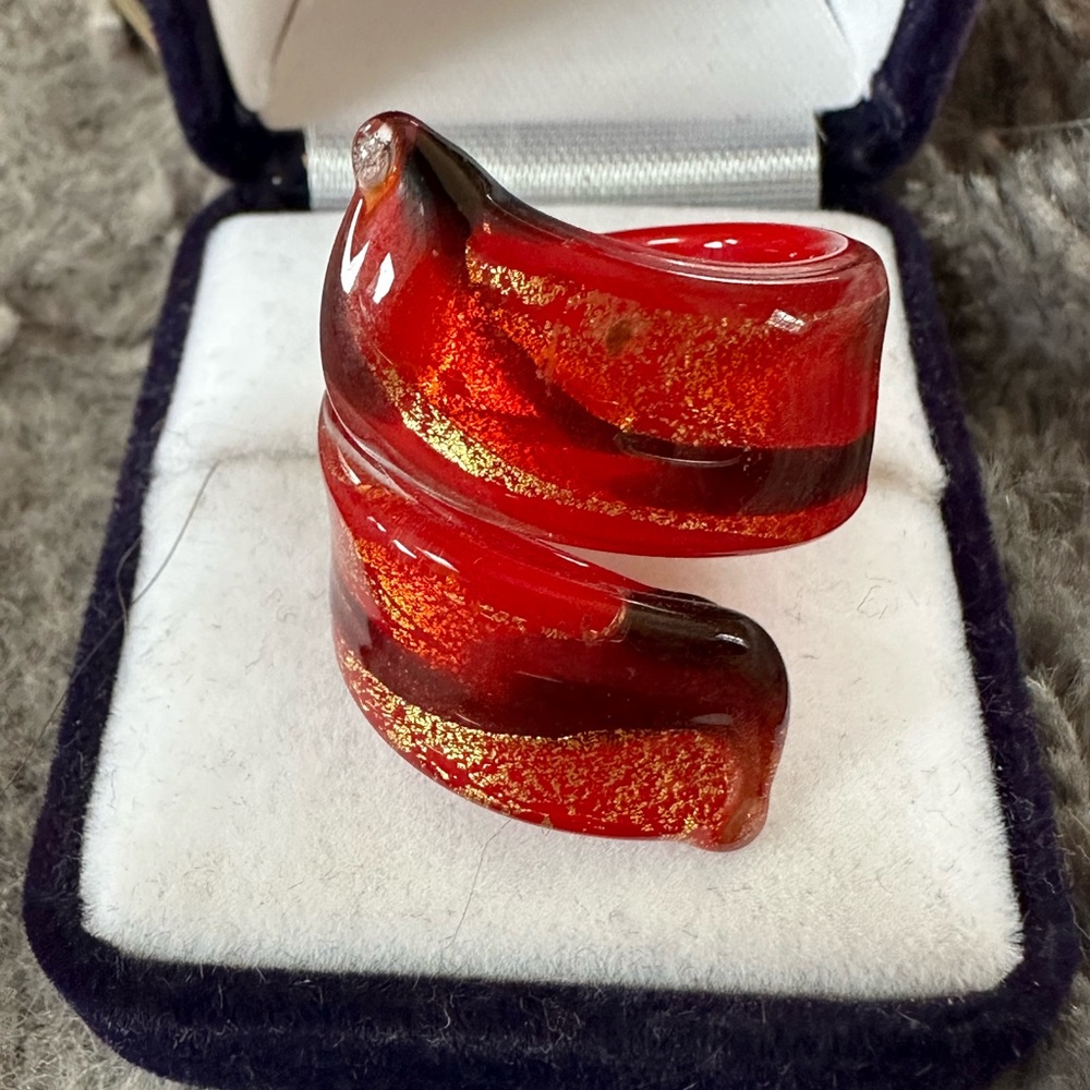 Handblown Glass Ring
